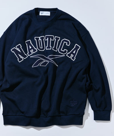 NAUTICA X REEBOK / 弧形圓領衫
