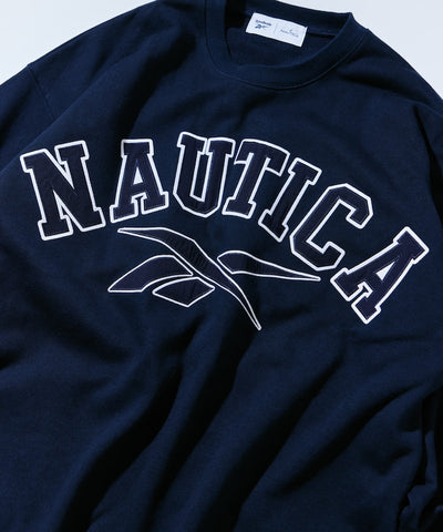 NAUTICA X REEBOK / 弧形圓領衫