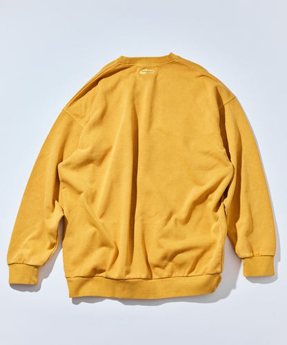 NAUTICA X REEBOK / 重磅 弧形標誌 刷色 圓領衫