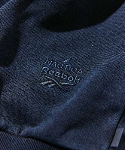 NAUTICA X REEBOK / 重磅 弧形標誌 刷色 圓領衫