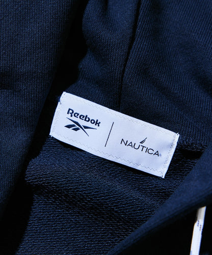 NAUTICA X REEBOK / 弧形標誌 重磅 連帽拉鍊外套