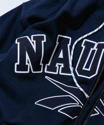 NAUTICA X REEBOK / 弧形標誌 重磅 連帽拉鍊外套
