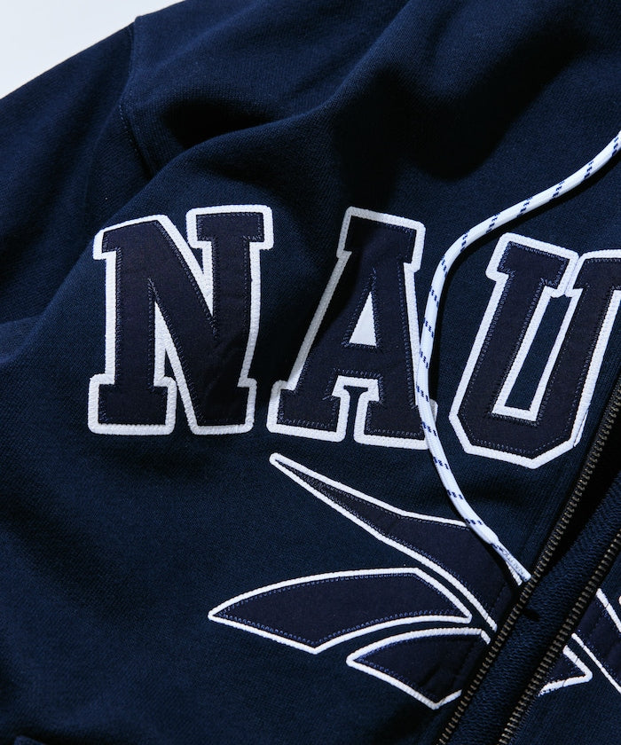NAUTICA X REEBOK / 弧形標誌 重磅 連帽拉鍊外套