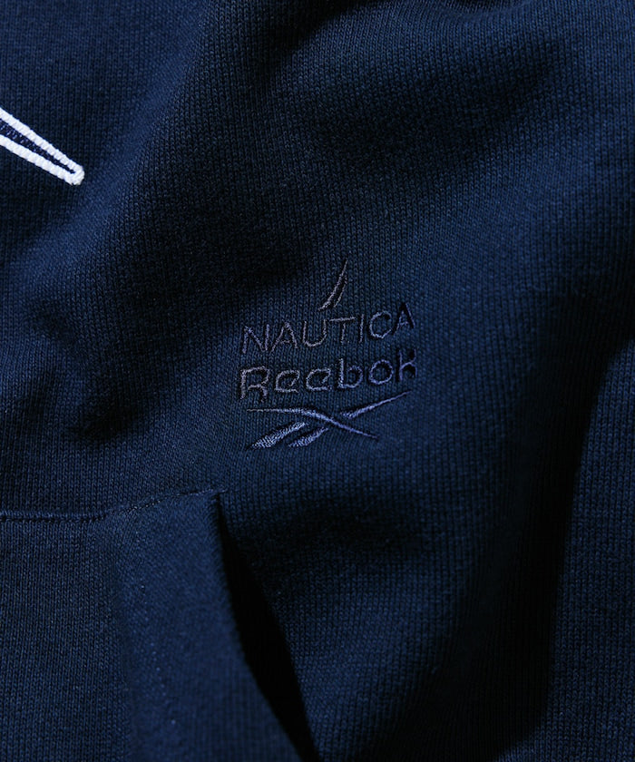 NAUTICA X REEBOK / 弧形標誌 重磅 連帽拉鍊外套