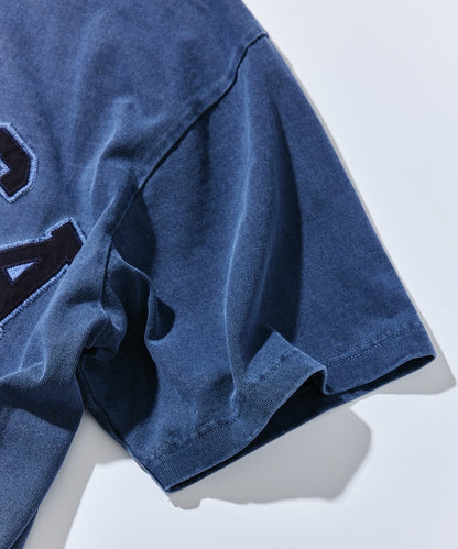 NAUTICA X REEBOK / 弧形 復古水洗 短袖T恤