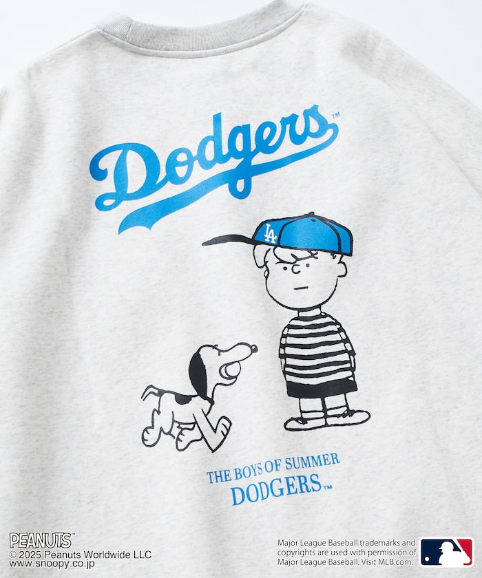 MLB × PEANUTS /  Dodgers 圓領衫