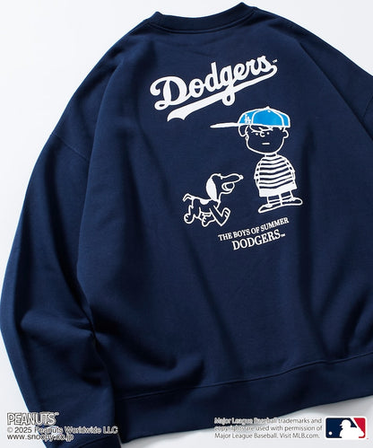 MLB × PEANUTS /  Dodgers 圓領衫