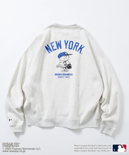 MLB × PEANUTS /  YANKEES 圓領衫