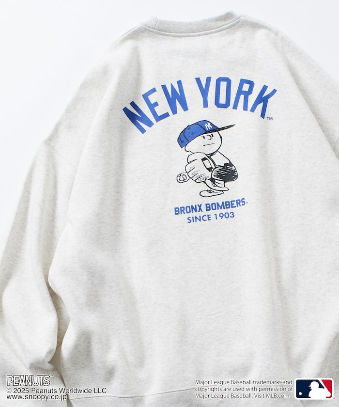 MLB × PEANUTS /  YANKEES 圓領衫