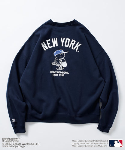 MLB × PEANUTS /  YANKEES 圓領衫