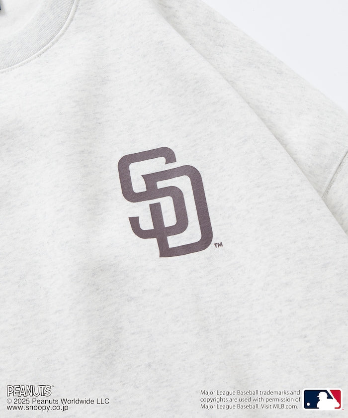 MLB × PEANUTS /  PADRES 圓領衫