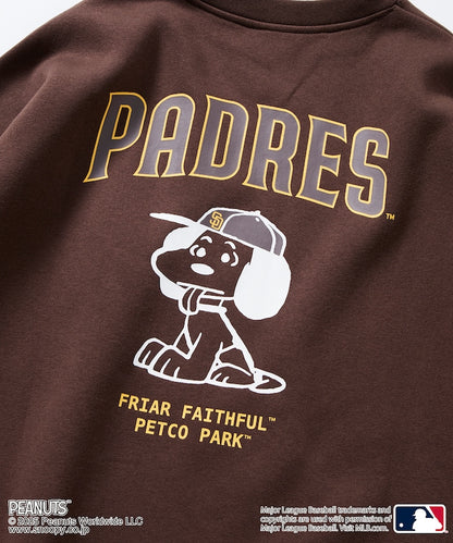 MLB × PEANUTS /  PADRES 圓領衫