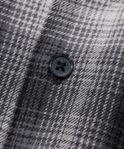 FREAK’S STORE / 漸層格紋 束口 襯衫