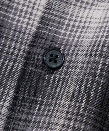 FREAK’S STORE / 漸層格紋 束口 襯衫