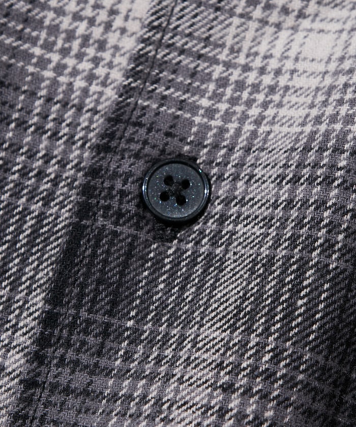 FREAK’S STORE / 漸層格紋 束口 襯衫