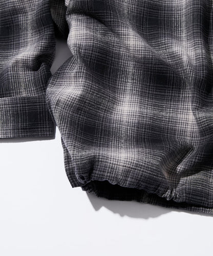 FREAK’S STORE / 漸層格紋 束口 襯衫