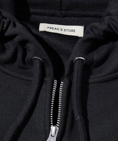 FREAK’S STORE / 寬鬆立體剪裁  拉鍊連帽外套