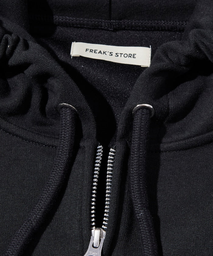 FREAK’S STORE / 寬鬆立體剪裁  拉鍊連帽外套