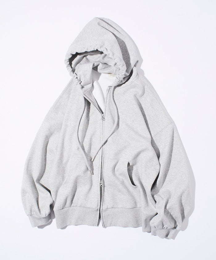 FREAK’S STORE / 寬鬆立體剪裁  拉鍊連帽外套