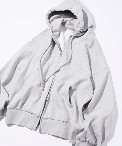 FREAK’S STORE / 寬鬆立體剪裁  拉鍊連帽外套