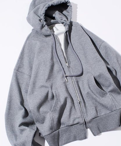 FREAK’S STORE / 寬鬆立體剪裁  拉鍊連帽外套