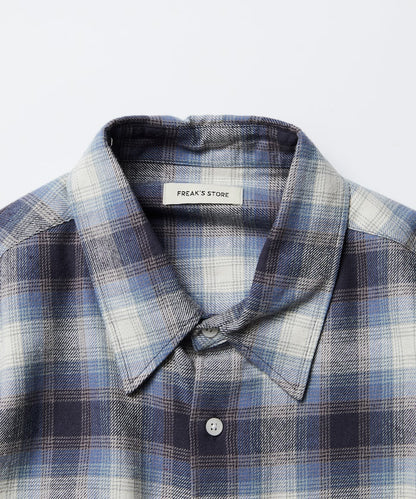 FREAK’S STORE / 柔棉格紋襯衫