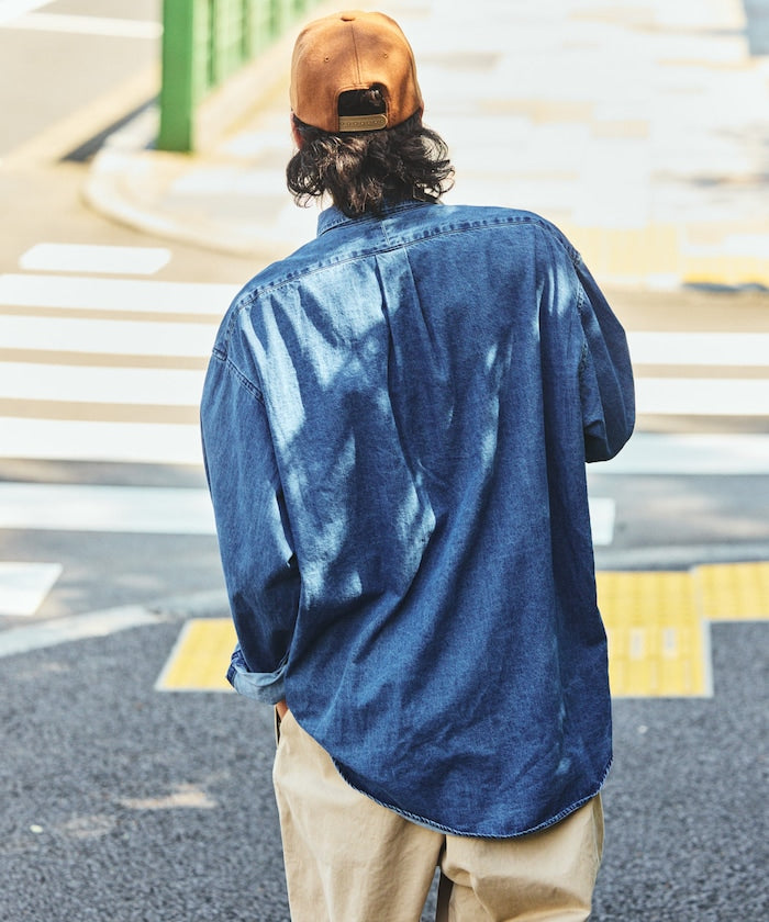 NAUTICA / 7oz 丹寧 BD 休閒襯衫