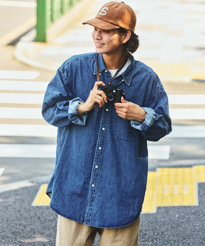 NAUTICA / 7oz 丹寧 BD 休閒襯衫