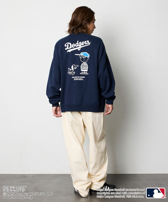 MLB × PEANUTS /  Dodgers 圓領衫
