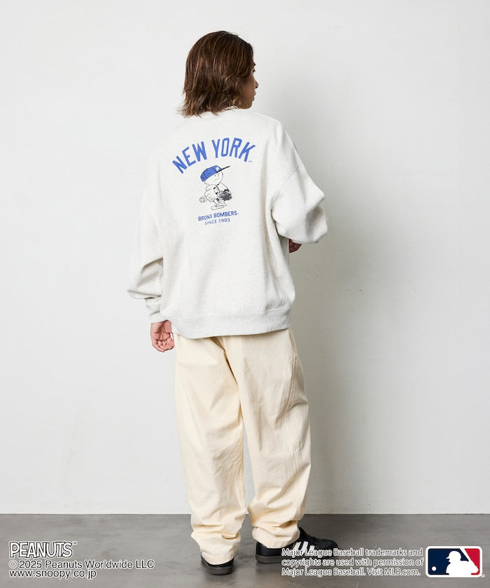 MLB × PEANUTS /  YANKEES 圓領衫