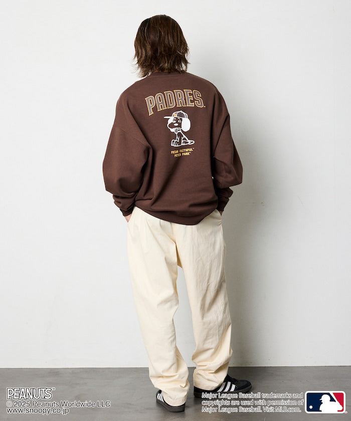 MLB × PEANUTS /  PADRES 圓領衫