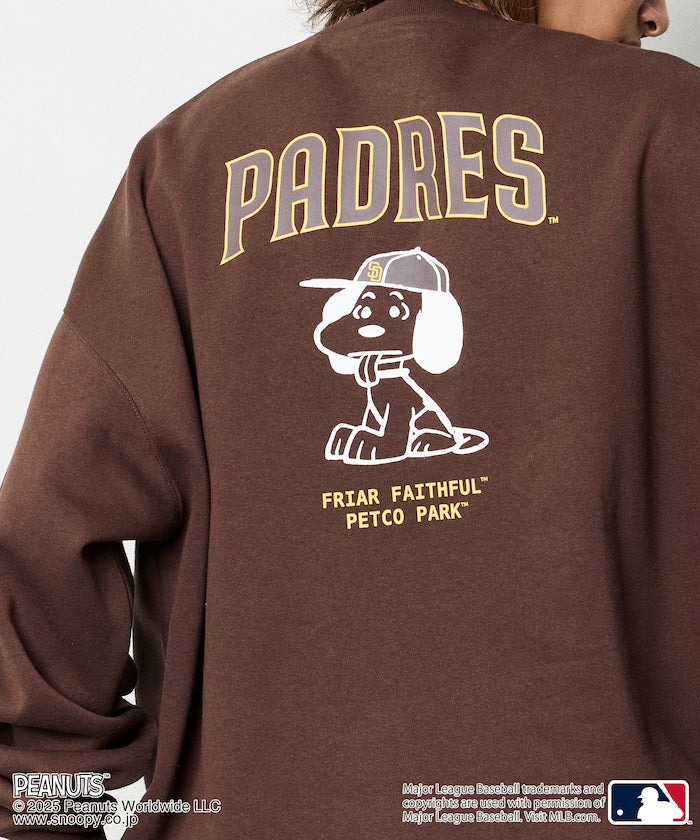 MLB × PEANUTS /  PADRES 圓領衫