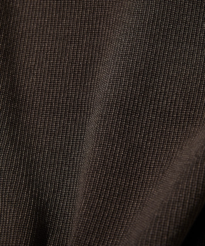 FREAK’S STORE / 拼接抽繩下襬 針織圓領衫