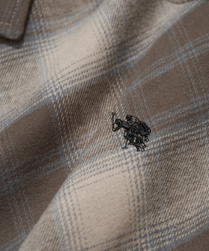 U.S. POLO ASSN. / 雙向拉鍊短版立領外套