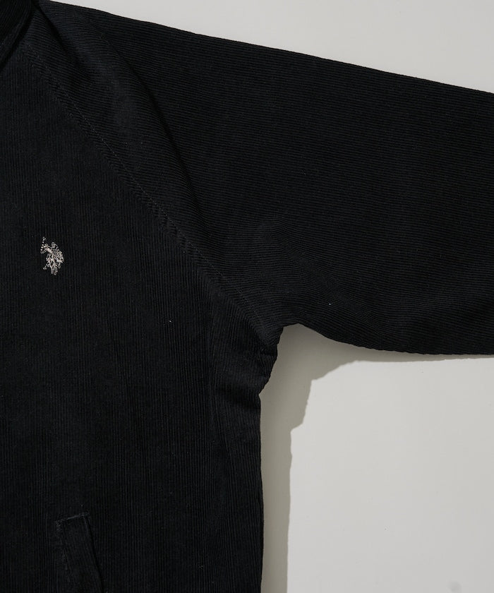 U.S. POLO ASSN. / 雙向拉鍊短版立領外套