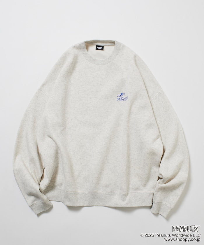 PEANUTS x FREAK’S STROE / 75週年 寬鬆落肩 圓領衫