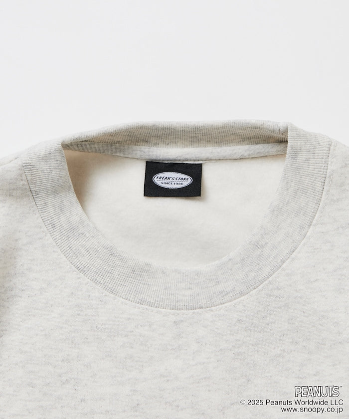 PEANUTS x FREAK’S STROE / 75週年 寬鬆落肩 圓領衫