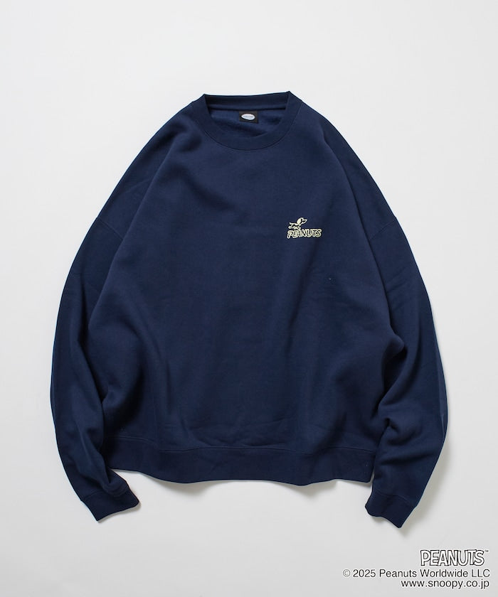 PEANUTS x FREAK’S STROE / 75週年 寬鬆落肩 圓領衫