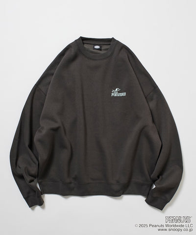 PEANUTS x FREAK’S STROE / 75週年 寬鬆落肩 圓領衫