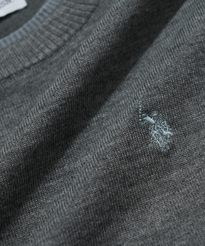 U.S. POLO ASSN. / FAKE LAYERED KNIT 雙層假兩件針織衫