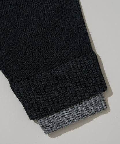 U.S. POLO ASSN. / FAKE LAYERED KNIT 雙層假兩件針織衫