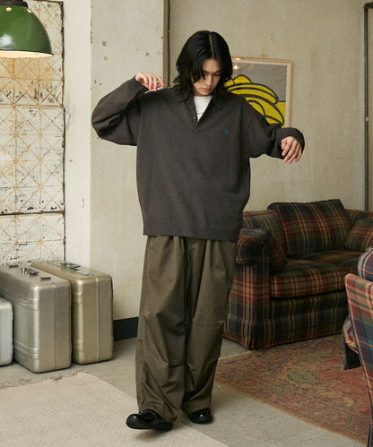 U.S. POLO ASSN. / SWEAT LIKE KNIT POLO衫