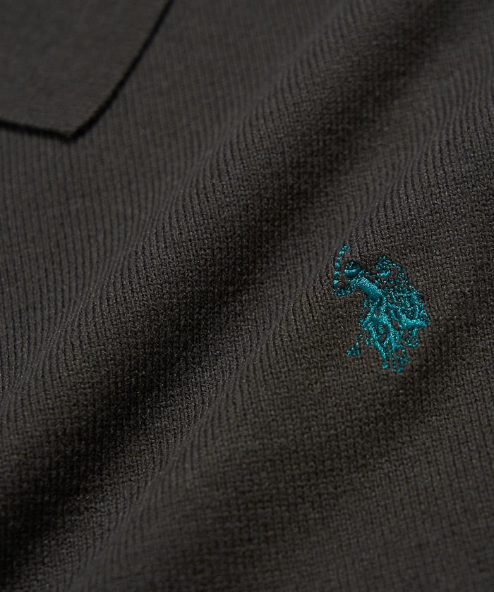 U.S. POLO ASSN. / SWEAT LIKE KNIT POLO衫