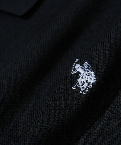 U.S. POLO ASSN. / SWEAT LIKE KNIT POLO衫