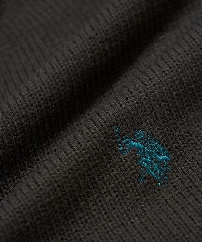 U.S. POLO ASSN. / 圓領針織開襟衫