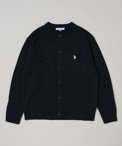 U.S. POLO ASSN. / 圓領針織開襟衫