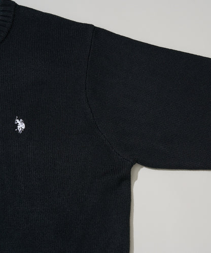 U.S. POLO ASSN. / 圓領針織開襟衫