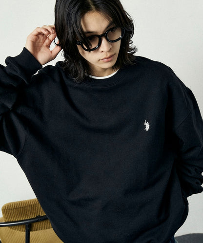 U.S. POLO ASSN. / 刷毛 圓領衫