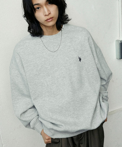 U.S. POLO ASSN. / 刷毛 圓領衫