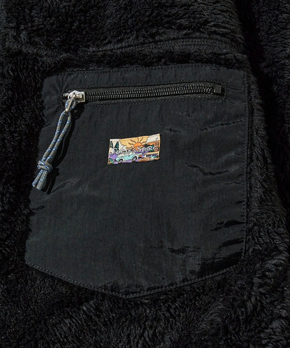 FREAK’S STORE / 寬鬆剪裁 雙面穿尼龍 × 羊羔絨外套